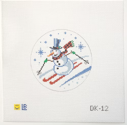 Lauren Bloch Designs Frosty Loves Skiing
DK-12