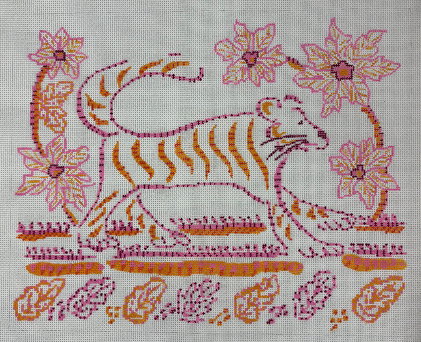 Kate Dickerson
Tiger w/Flowers and Leaves
JW-PL-21