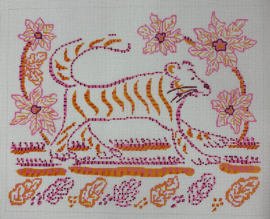 Kate Dickerson
Tiger w/Flowers and Leaves
JW-PL-21