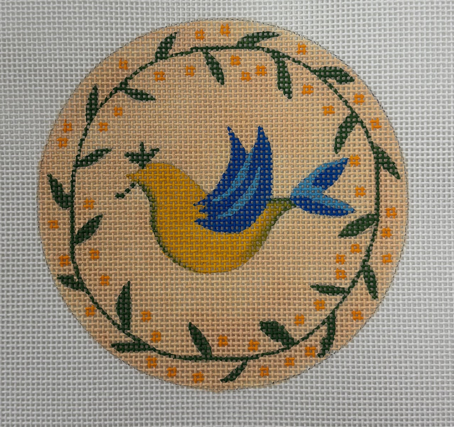 Madeline Elizabeth
Dove, Bee, Butterfly and Dragonfly
4" Round