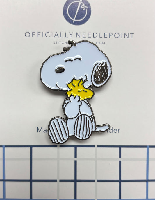 Officially Needlepoint
Groovy Snoopy Heart Needleminder
PNTS-Minder snoopywoodstock