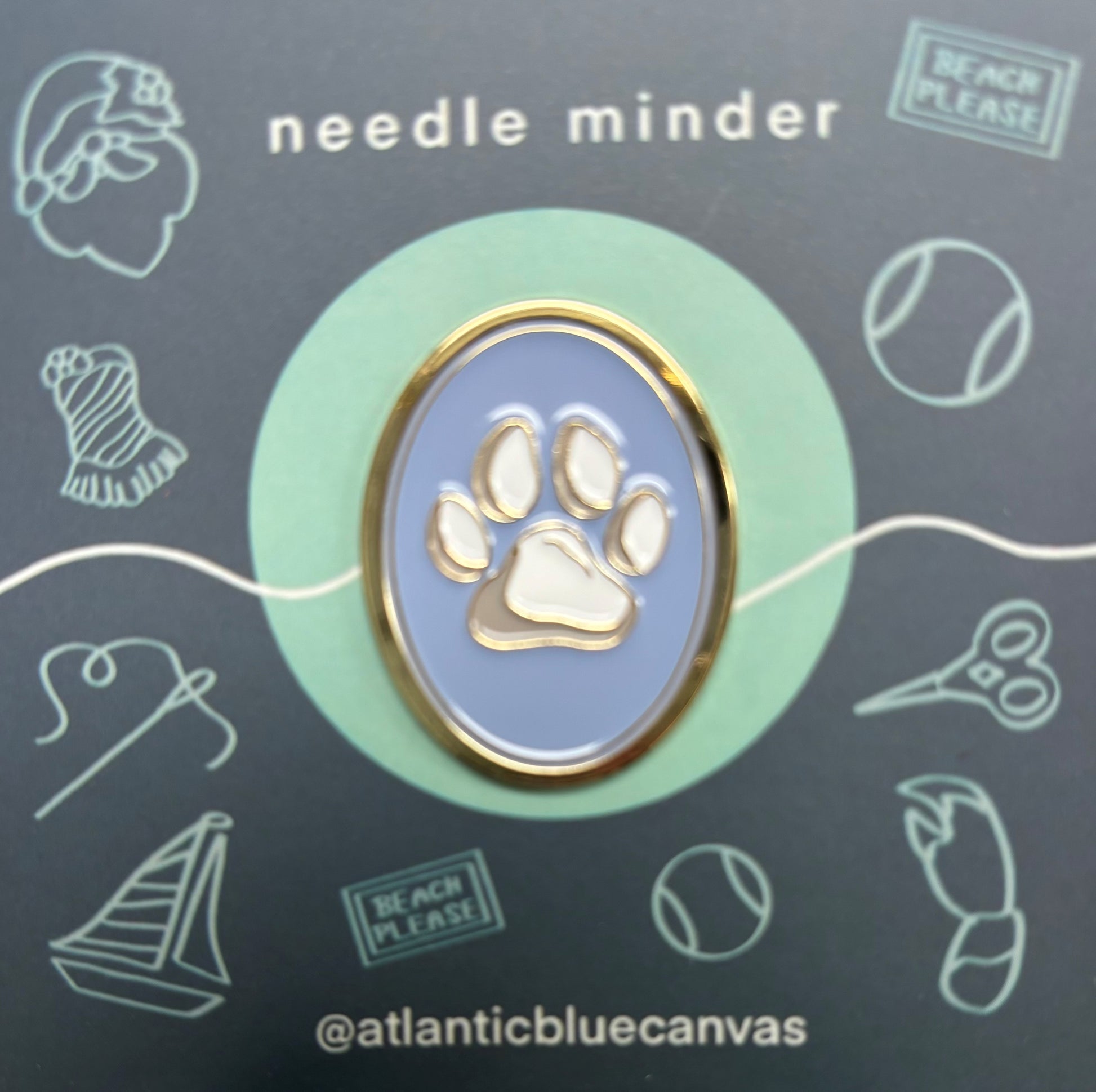 Atlantic Blue
Paw Needleminder
Pawndle
