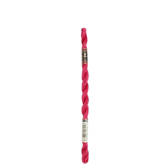 600 Cranberry - VY DK, DMC Perle Cotton #5 Skein