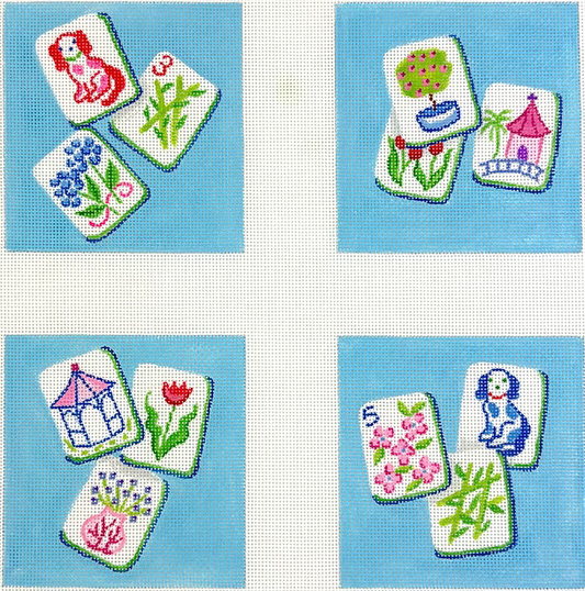 Kate Dickerson
Coasters Mahjong Tile English Country Garden
CO4-62