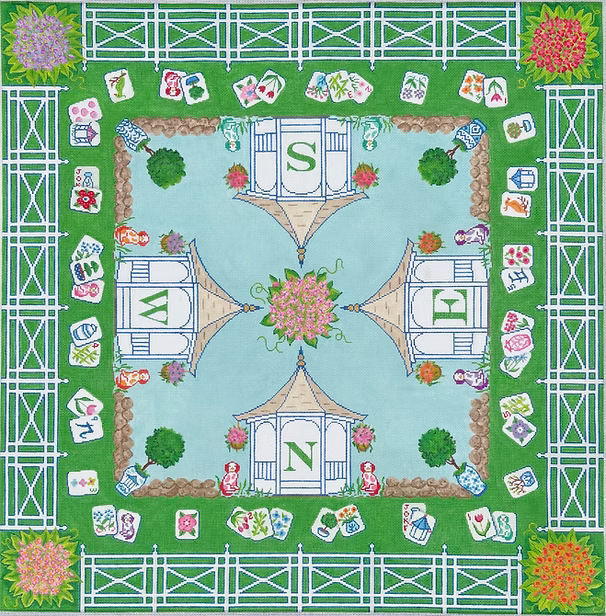 Kate Dickerson
Mahjong Mat English Country Garden Theme
Mahjong Mat