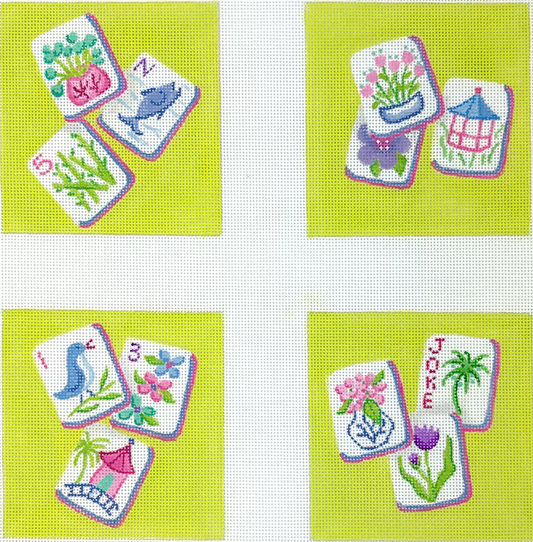 Kate Dickerson
Coasters Mahjong Tile Chinoiserie Theme
CO4-63