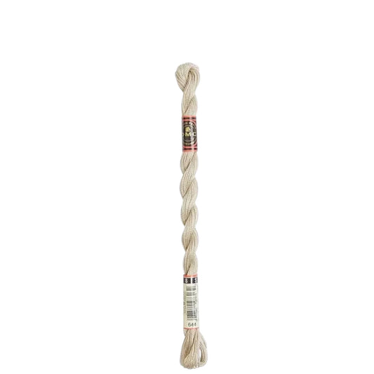 644 Beige Gray - MED, DMC Perle Cotton #5 Skein