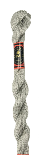648 White Pepper Lt, DMC Pearl Cotton #3