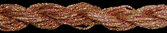 Threadworx OD Kreinik #8-710781 Gilded Golden Pink