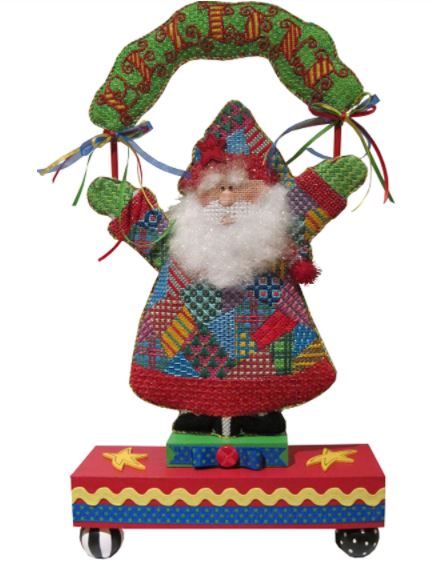 Believe Patchwork Santa N-181 (TS)
