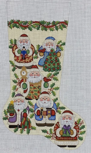 Many Santas Stocking