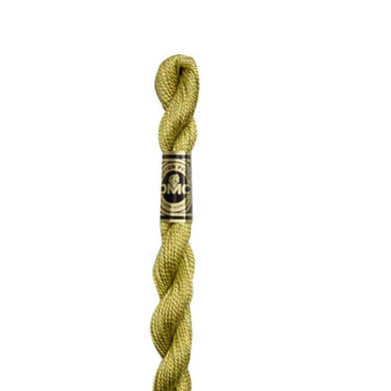 734 Broken Olive, DMC Perle Cotton #3