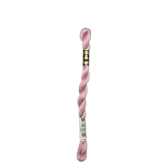 778 Antique Mauve - VY LT, DMC Perle Cotton #5 Skein