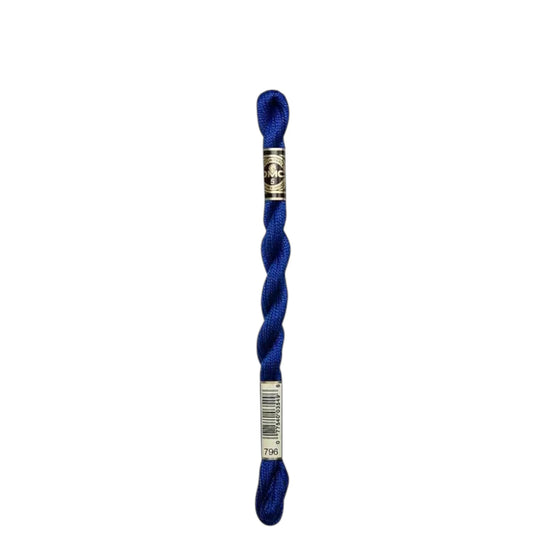 796 Royal Blue - DK, DMC Perle Cotton #5 Skein