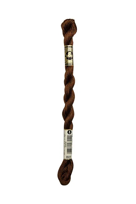 801 Mink, DMC Pearl Cotton #3