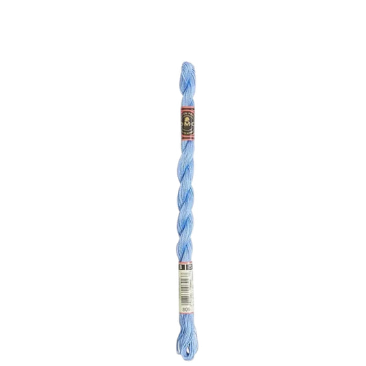809 Delft Blue, DMC Perle Cotton #5 Skein