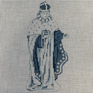 The Gingham Stitchery
Wedgwood Standing Wiseman w/Crown
KW-100