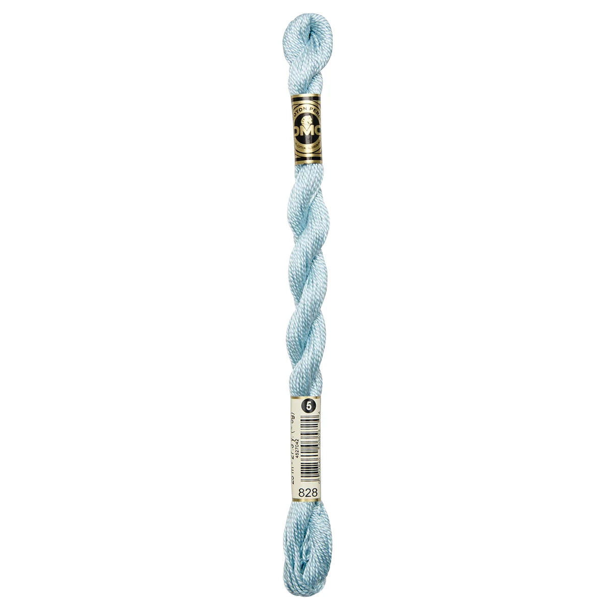 828 Blue - ULT VY LT, DMC Perle Cotton #5 Skein