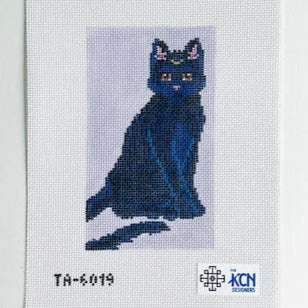 KCN Designs TA6019 Black Cat Eyeglass Case