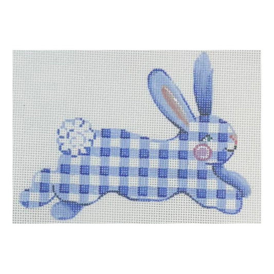 Running Bunny, Blue Gingham