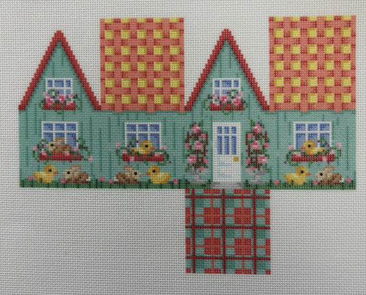Bradley Needlepoint
Aqua Easter House
NTG TS662
