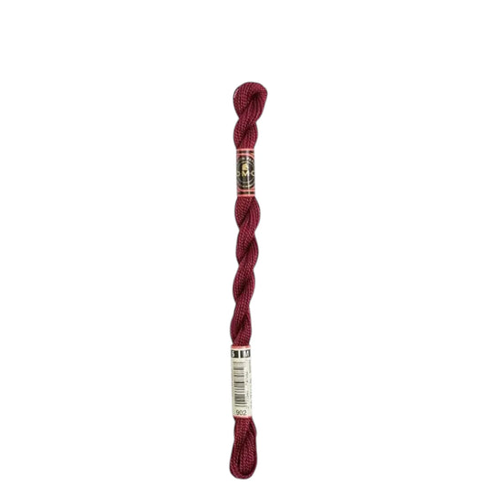 902 Garnet - VY DK, DMC Perle Cotton #5 Skein