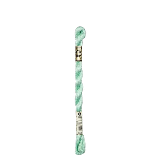 955 Nile Green - LT, DMC Perle Cotton #5 Skein