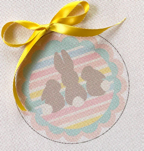 Moore Stitching Cottontail Ornament