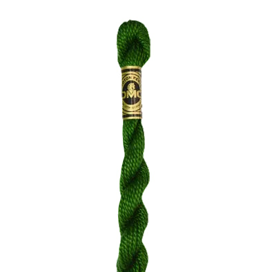 986 Forest Green - VY DK, DMC Perle Cotton #5 Skein