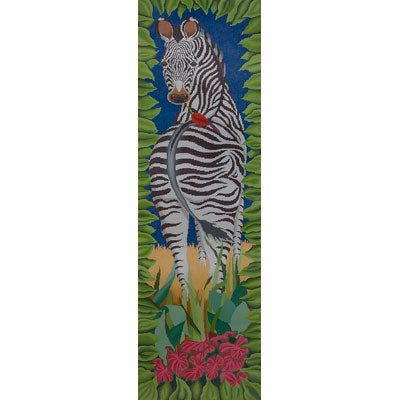 CBK Needlepoint Designs Edie and Ginger JP-A 179 Jungle Zebra
