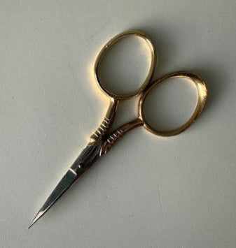 Gold Plated 3.5" Scissors