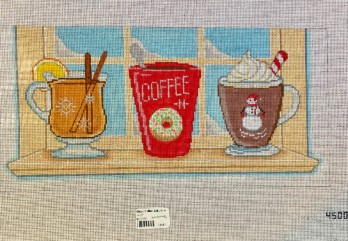 Alice Peterson Needlepoint 4500 
Holiday Drinks: Cider, Coffee, Hot Chocolate