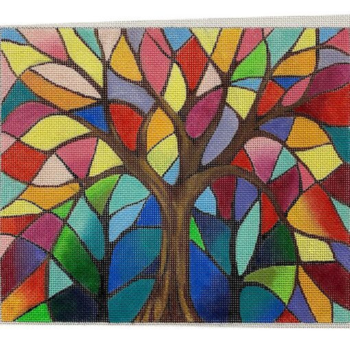 Stained Glass Tree of Life Tallis (TS)