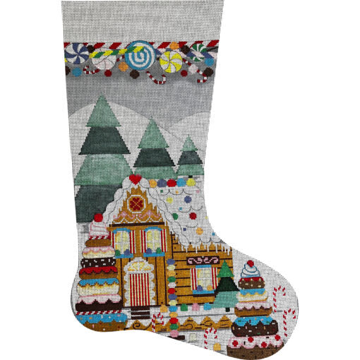 Gingerbread House Stocking (TS)