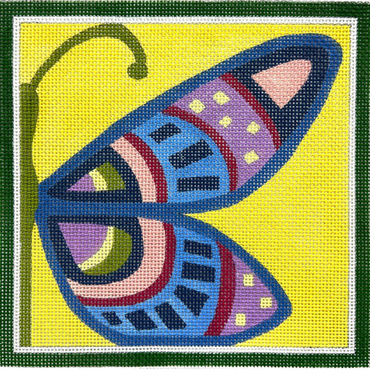Half Butterfly on Yellow (TS)