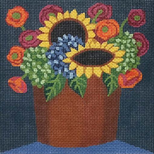 Terra Cotta Sunflowers (TS)