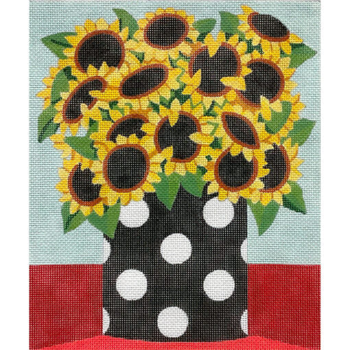 Sunflowers & Polka Dots (TS)