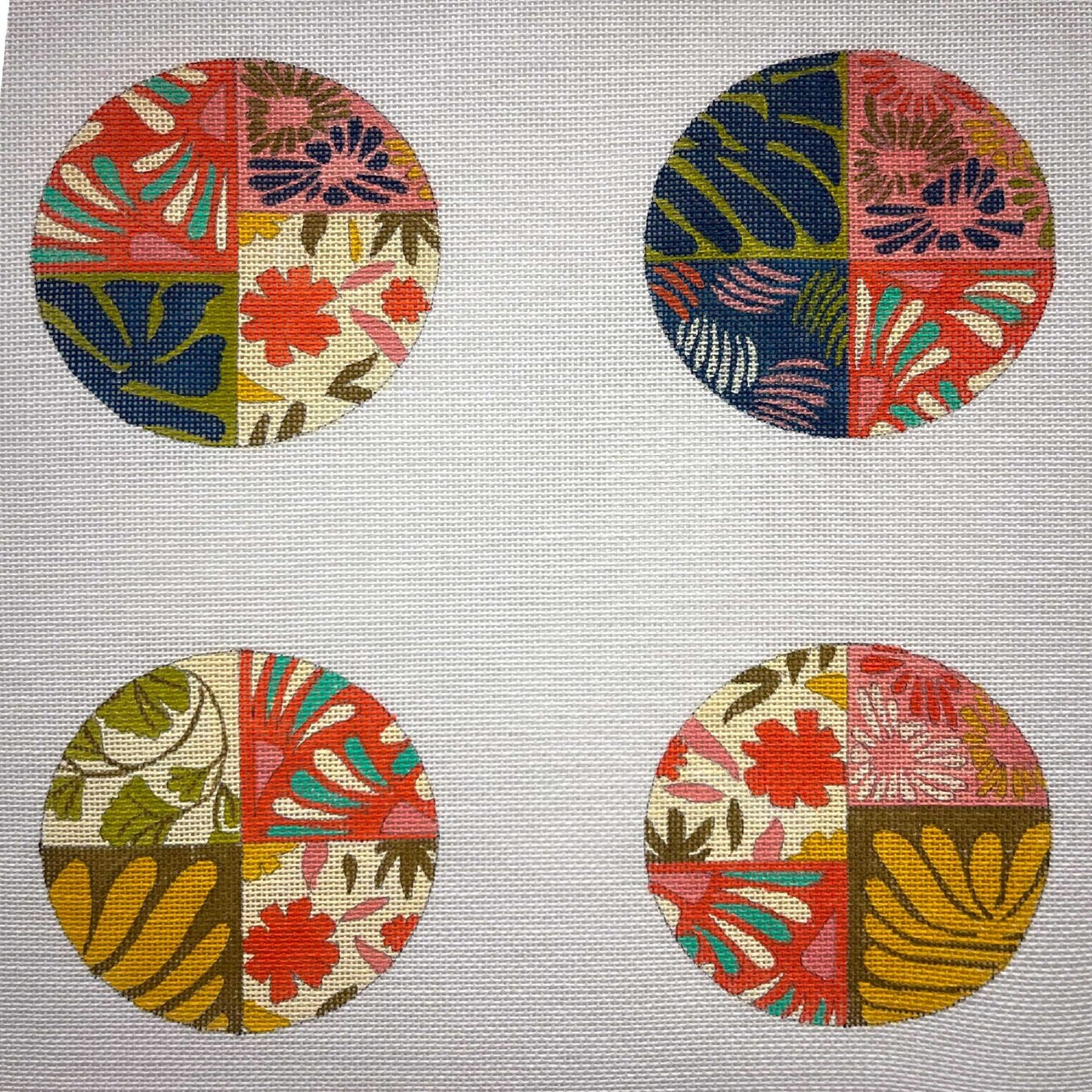 Collage Coasters (Set of 4) 4" (TS)