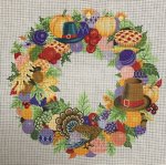 ASIT395-18 (TS) Thanksgiving Wreath