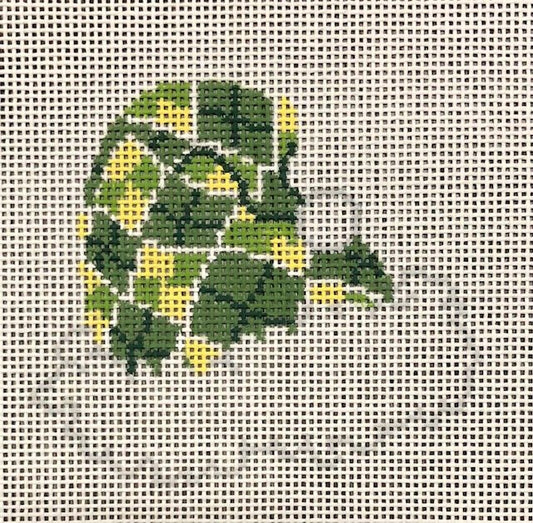 ASIT444 (TS) Green Argyle Cap