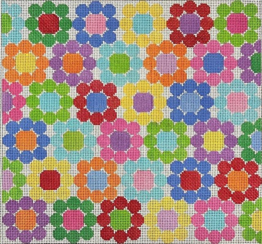 ASIT481 (TS) Circle Flowers