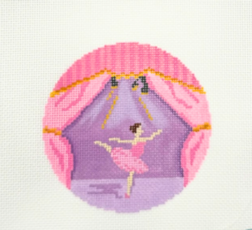 AtlanticBlueCanvas StitchesbyMidge BallerinaRound BV-114