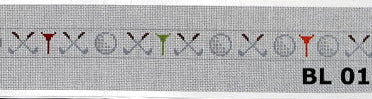 CBK Needlepoint Collections JP Needlepoint Balls, Tees & Clubs Golf Belt
JP-BL-15
