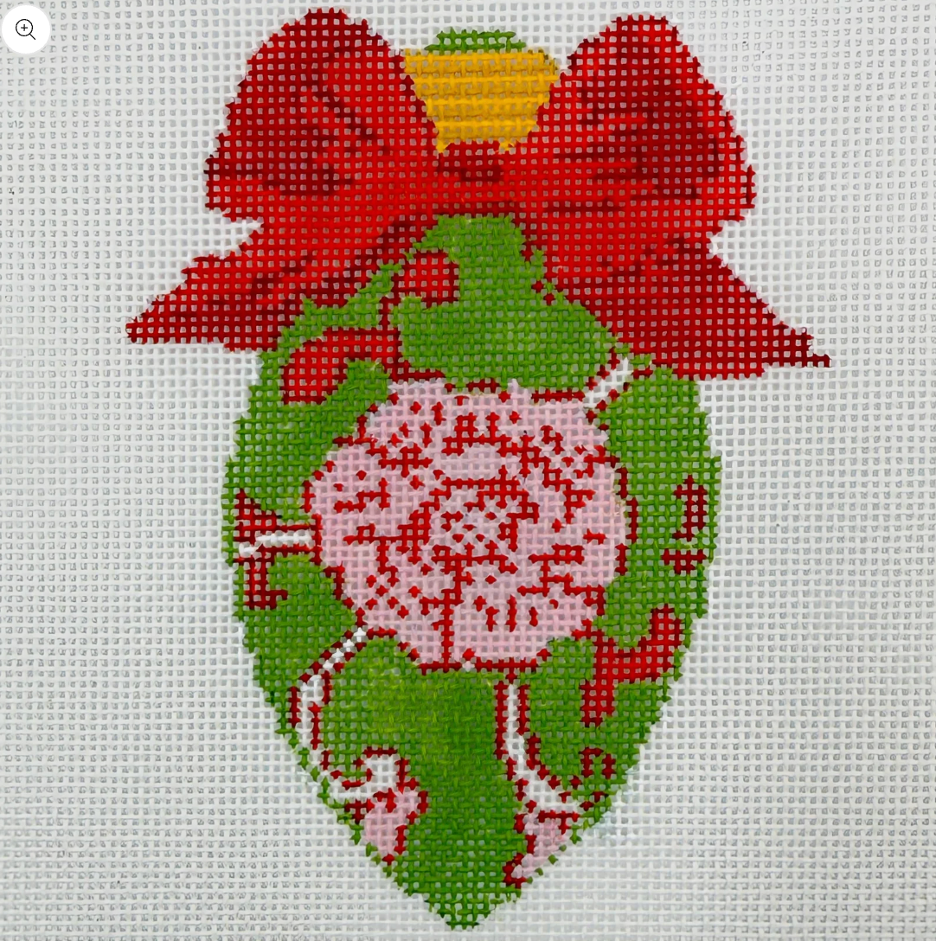 BW2270NBL BlueWaters BowBulbChinoiserie NeedlepointbyLaura