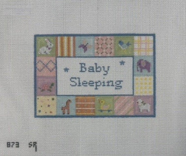 Susan Roberts SR0873 Patches "Baby Sleeping" Sign