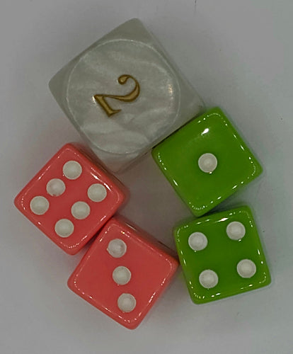 Kate Dickerson Needlepoint Collections CHB 02 Backgammon Accessory Set For Backgammon Board