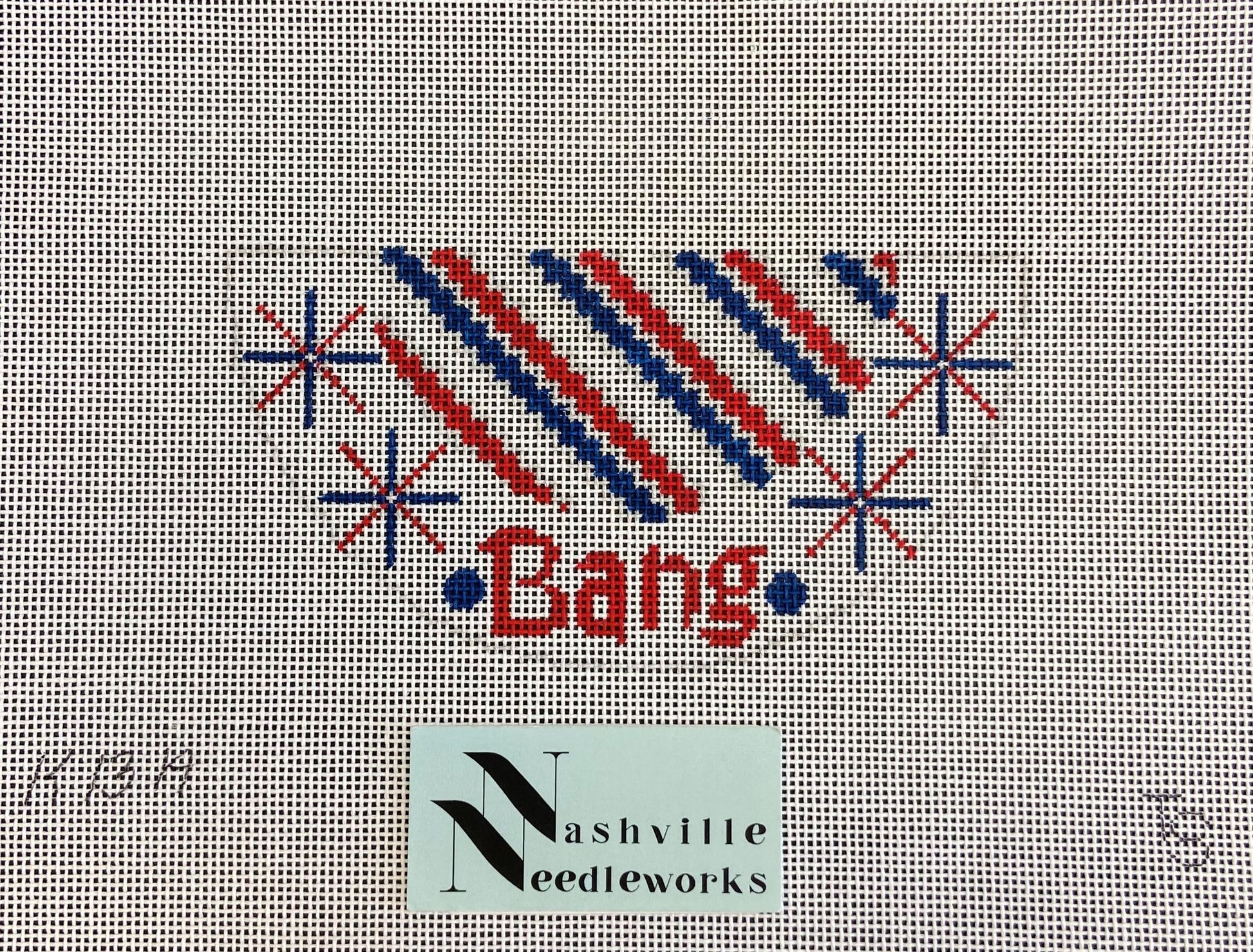 The Carolina Needlepoint Co. Bang 3-D Kiss K13A