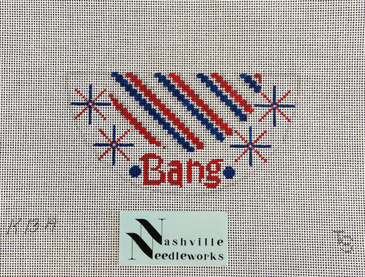 The Carolina Needlepoint Co. Bang 3-D Kiss K13A