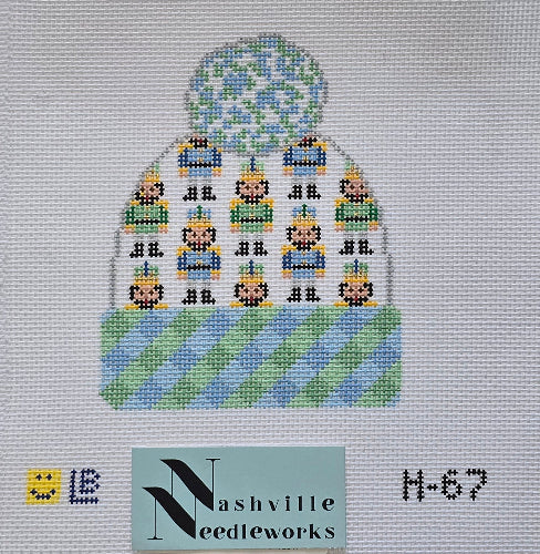 Lauren Bloch Designs LLC H-67 Beanie - Nutcrackers