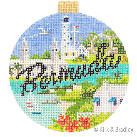Bradley Needlepoint Company
Bermuda Travel Round
KB1672